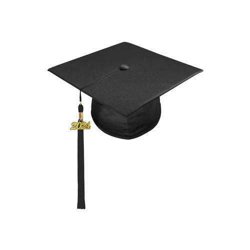 1_f4a8e6e8-a833-4d47-ba07-b9dbf512c7d0 Shiny High School Cap & Tassel - Graduation Caps - Image 1