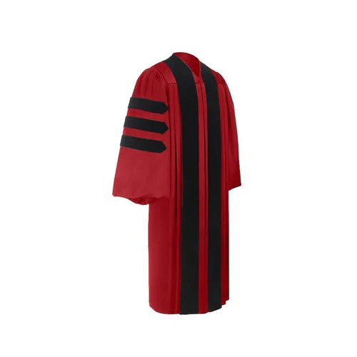 3_8ad74981-a9fb-4dcb-9f67-a34ecfede562 Deluxe Red Doctoral Gown - Image 1