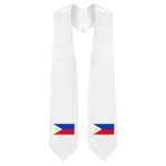Philippines Embroidered Graduation Stole - Philippine Flag Sash - Image 2